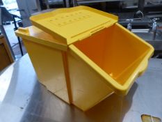 *Small Yellow Storage Bin