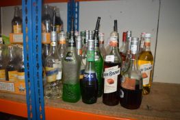 *Large Quantity of Alcoholic Mixers, Liqueurs, Sch