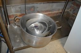 3 Aluminium Graduated Pans