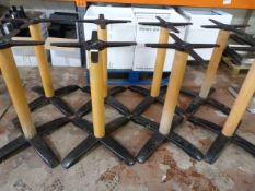 *8 Single Pedestal Table Bases (no tops)
