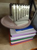 *Quantity of Chopping Boards, Trays and Plate Rack
