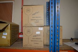 *17 Martini Branded Glasses