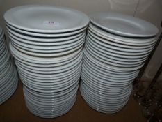 *~60 20cm White Plates
