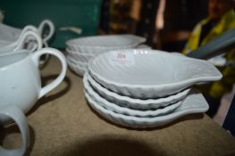 Porcelain Scallop Shell Dishes