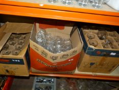 *Three Boxes of Wine Glasses