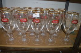 16 Stella Pint Glasses