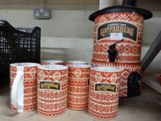 *Kopparberg Cider Dispenser & 6 Mugs