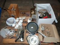 *Ramekins, Glassware, Jugs, Label Gun, Meat Thermo