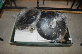 *Box of Pendant Lights, Wall Lights, etc.