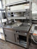 *Lincat Bain Marie with Warming Shelves and Hot Cu
