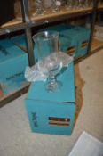 6 Ring Drink Cocktail Glasses 460ml (new in box)