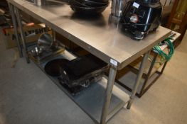 Stainless Steel Preparation Table