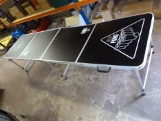 *Four Section Folding Beer Pong Table ~240x60x54cm