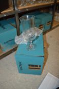 6 Ring Drink Cocktail Glasses 460ml (new in box)