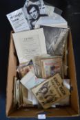 Large Box of Assorted Ephemera