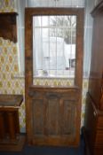 Victorian Pine Door with Original Furniture