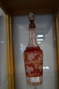 Hand Painted Decanter