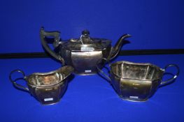 Hallmarked Silver Tea Set - Sheffield 1921, ~1198g total