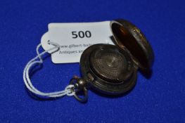 Hallmarked Sterling Silver Sovereign Case - unknown assay office, ~17g