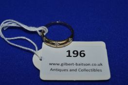 9k Gold Ring Size: P ~1.9g