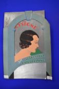 1920's Art Deco Keystone Hairdressing Salon Sign