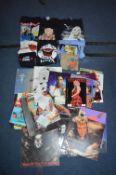 1980's Pop Memorabilia; Madonna T-Shirts, Tour Programmes, Records, Badges, Tickets, etc.