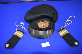 Naval Cap and Epaulettes