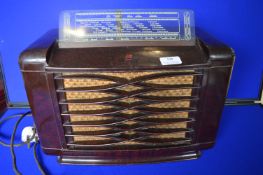 Philips Type 462A-15 Bakelite Radio