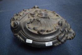 Continental Cast Iron and Enamel Coal Skuttle