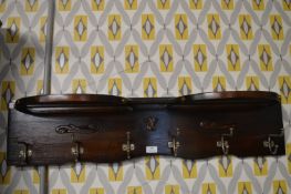 Carved Oak Coat Rack