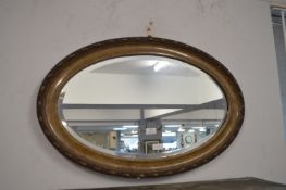 Oval Beveled Edge Mirror