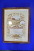 1984 Cooke Plough Works Certificate