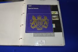 Early Post Office Year Packs in Black Album