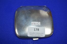 Continental 800 Silver Cigarette Case ~81g