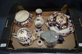 Crown Derby and Masons Pottery etc.