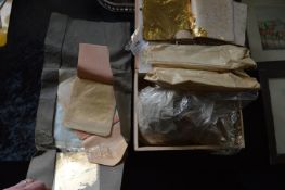 Box of Gold Leaf etc.