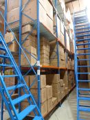 *Seven Bays of Pallet Racking; 8x Stanchions, 105 Cross Beams, 1.8m wide, 1.6m deep