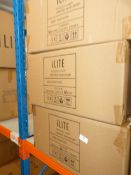 *3 ILite Pendant Lamps NHB10182P 45x25cm (1x brown, 1x grey, 1x white)