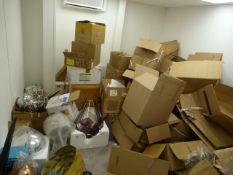 *Contents of Room to Include Display Lights, Shades, and Returned Goods, etc.
