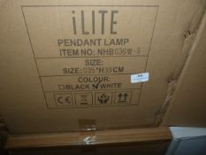 *~25 ILite Pendant Lamps NHB035 (various colours) 35x33cm