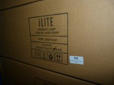 *9 ILite NHB10006P Lights 60x24cm (white, black, and gold)