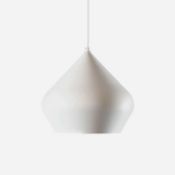 *2 ILite Pendant Lamps NHB036S Size: 35x33cm (1x white, 1x black)