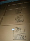 *11 ILite Pendant Lamps NHB10006P (black, gold, and white)