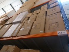 *Shelf of Assorted ILite Pendant Lamps (~20 boxes)