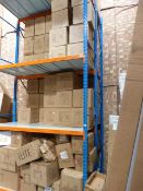 *One Bay of Boltless Pallet Racking; 2 Stanchions, 12x Beams.