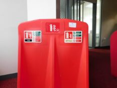 * Fire Extinguisher Tray