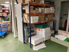 *Stock of paper and packing materials