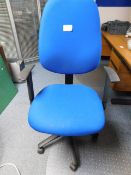 * Blue Office Chair