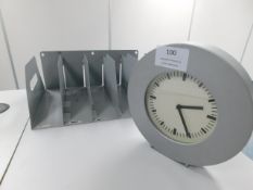 * Office Clock and fille holder