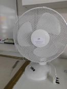* Electric Desk Fan